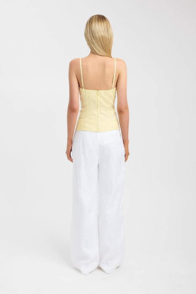 Tahiti Gathered Bustier Top