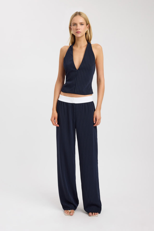 Oslo Deep Vee Halter Top