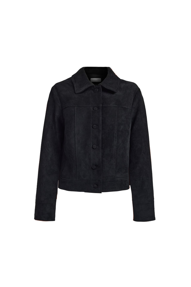 Suki Jacket Kookai Long sleeve Regular Short brown womens-coats-and-jackets 