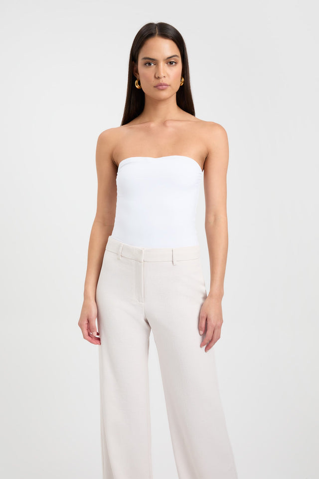 product Vita Strapless Top Kookai Fitted Squareneck Sleeveless Womens-Blouse 