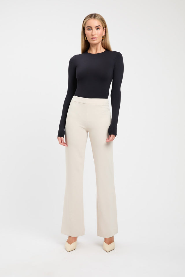 product Elina Long Sleeve Bodysuit Kookai Fitted Roundneck Long sleeve Womens-Blouse 