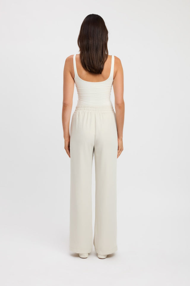 back Venice Tank Kookai Fitted Scoopneck Sleeveless Womens-Blouse 