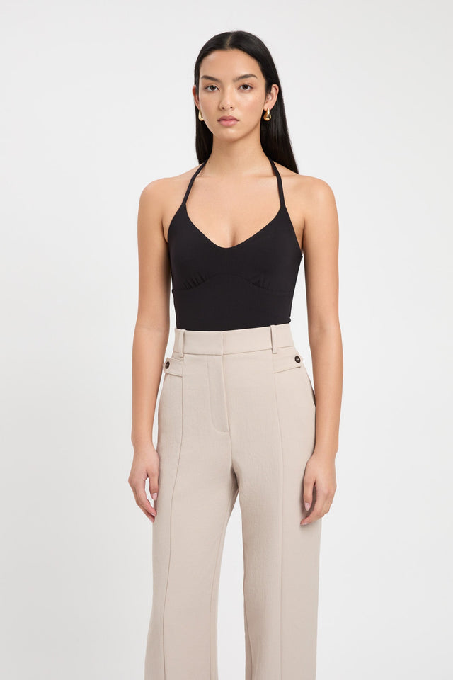 product Miller Tank Kookai Fitted Squareneck Sleeveless Womens-Blouse 