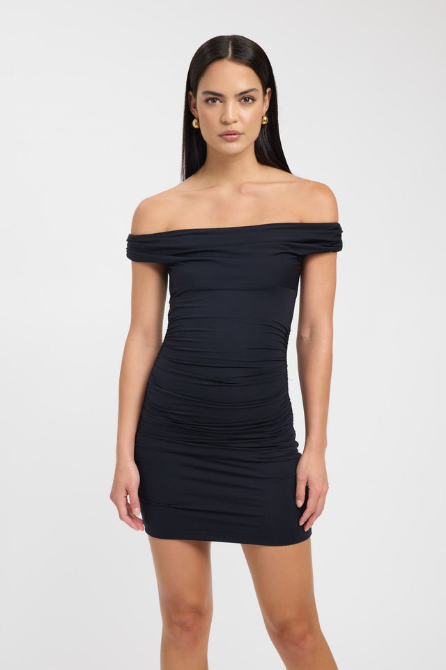 product Nina Mini Dress Kookai Bodycon Mini Fitted Straight black womens-dresses 