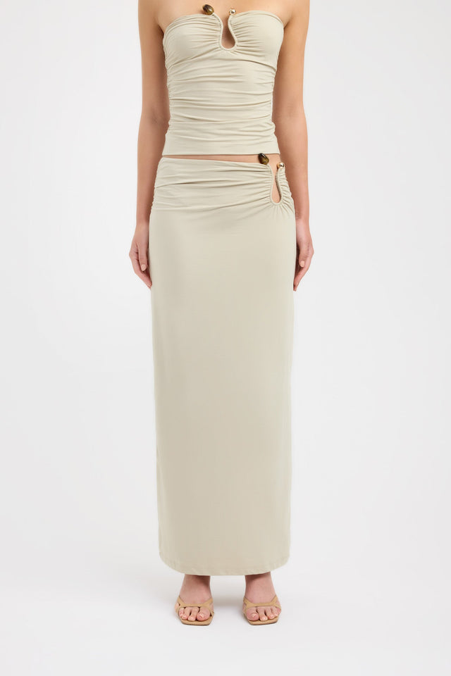 Tayla Trim Maxi Skirt