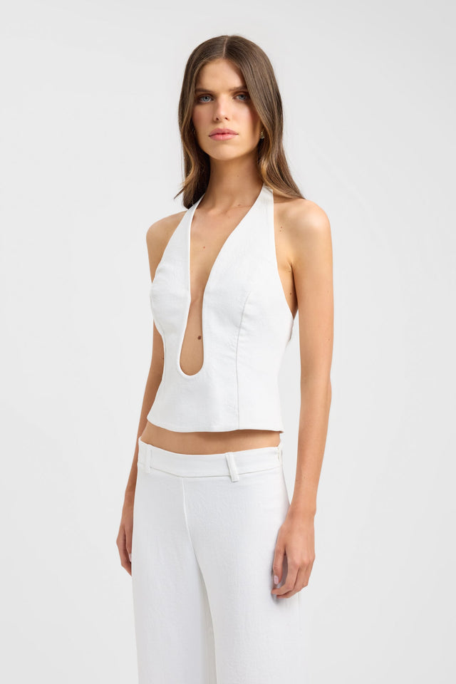 Oyster Low Cut Top
