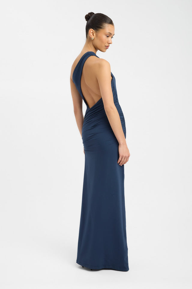 back Alisa Maxi Dress Kookai Bodycon Maxi Fitted Asymmetry womens-dresses 