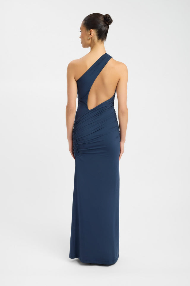 back Alisa Maxi Dress Kookai Bodycon Maxi Fitted Asymmetry womens-dresses 