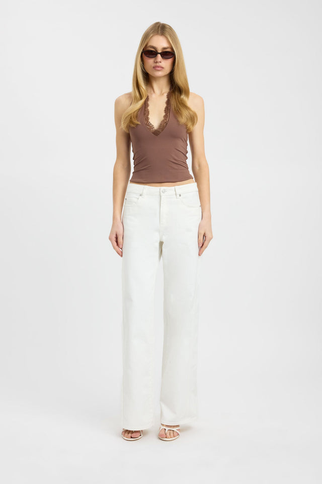 Lila Lace Top