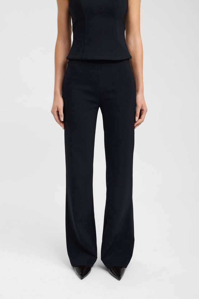 side Alto Long Flare Pants Kookai Regular High-rise womens-regular-pants 