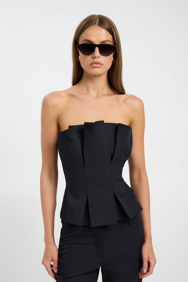 Ariel Pleat Top