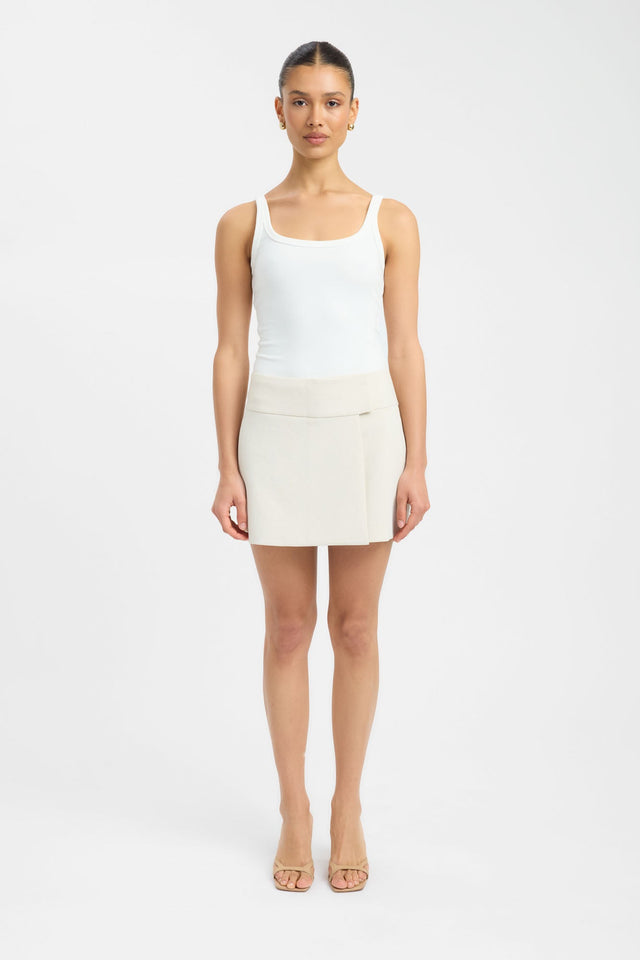 Ariel Tab Mini Skirt