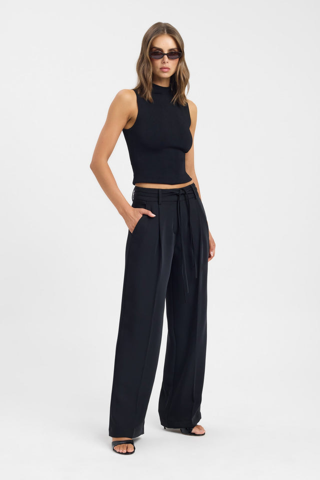 side Maria Waistband Pant Kookai Wide-leg High-rise womens-regular-pants 