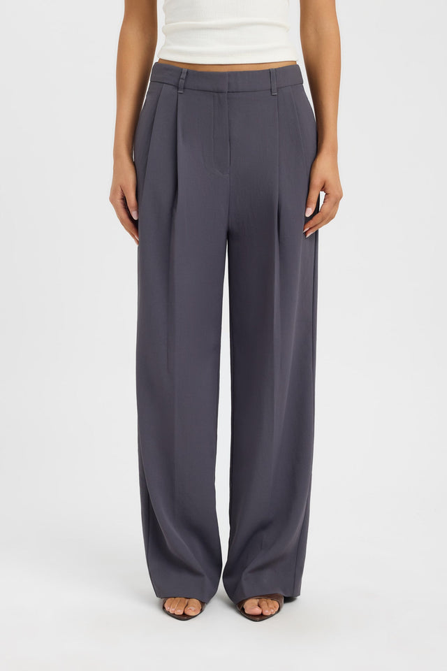 side Opal Tailored Pant Kookai Wide-leg Mid-rise womens-regular-pants 