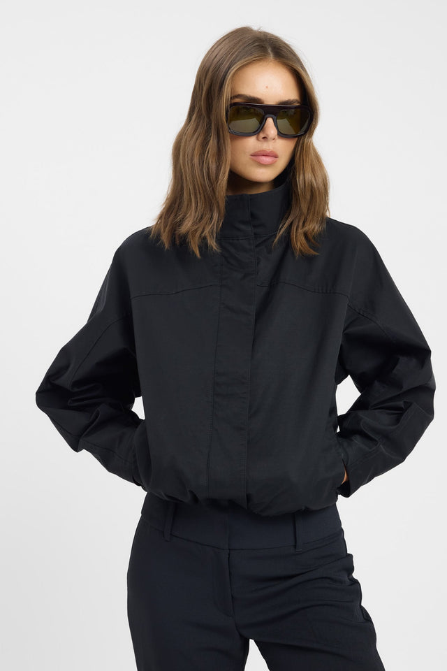 front Spencer Spray Jacket Kookai Long sleeve Regular Short womens-coats-and-jackets 