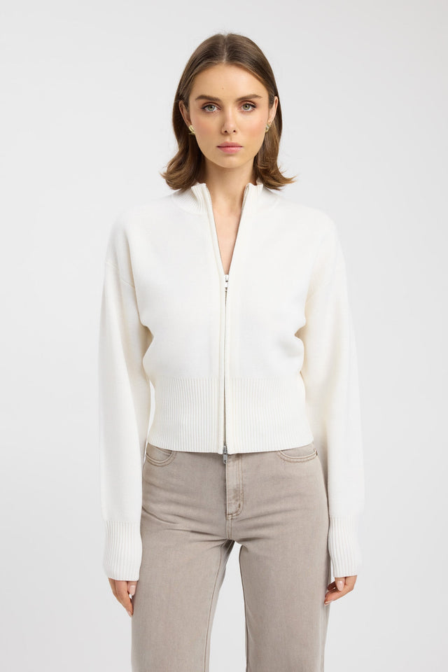Dalton Zip Cardigan