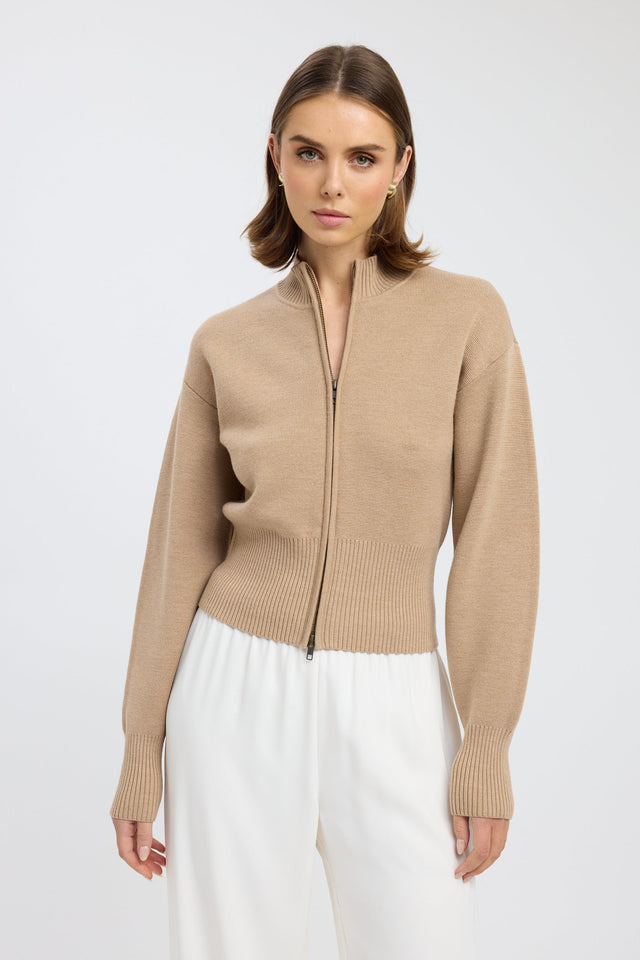 Dalton Zip Cardigan