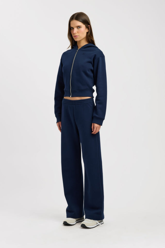 side Tate Wide Leg Track Pant Kookai Wide-leg High-rise womens-regular-pants 