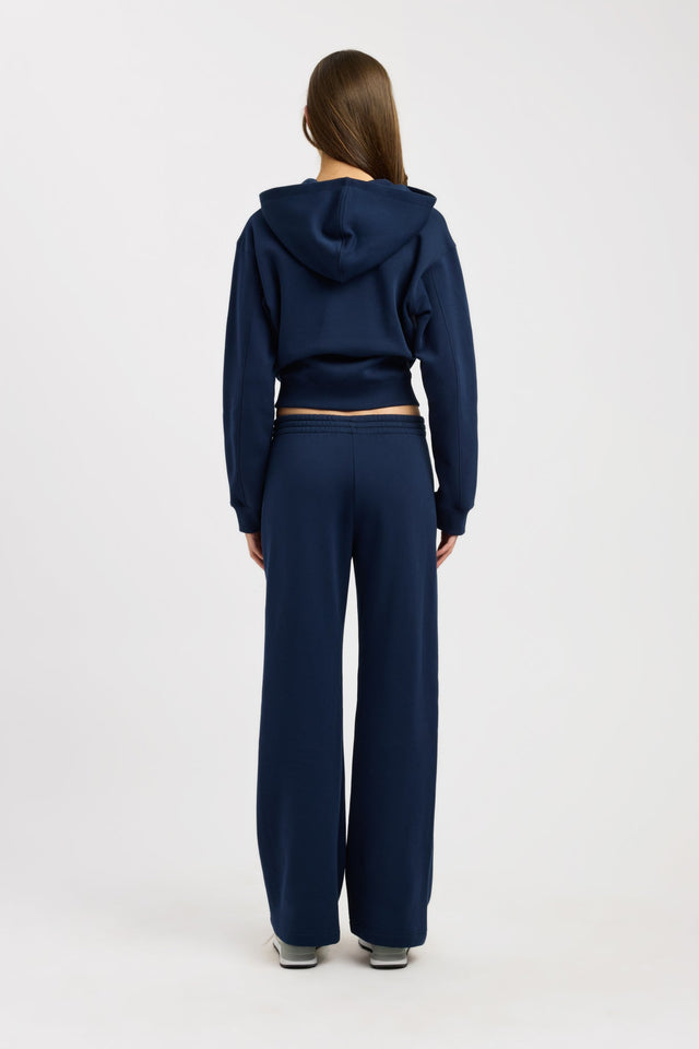 back Tate Wide Leg Track Pant Kookai Wide-leg High-rise womens-regular-pants 