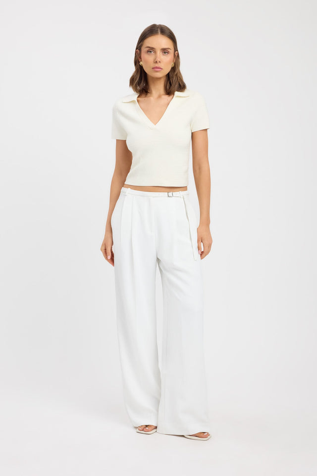 side Opal Belted Pant Kookai Wide-leg High-rise womens-regular-pants 