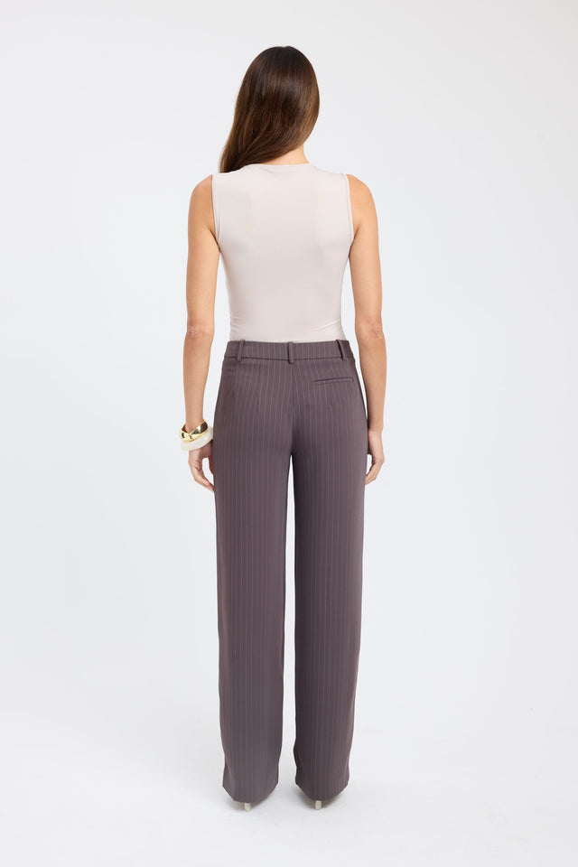 back Oslo Low Rise Pant Kookai Regular Mid-rise womens-regular-pants 