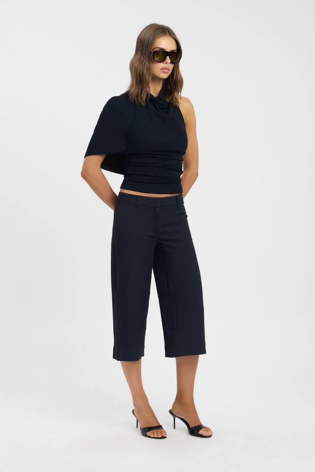 front Ariel Cropped Pant Kookai Wide-leg Mid-rise womens-regular-pants 