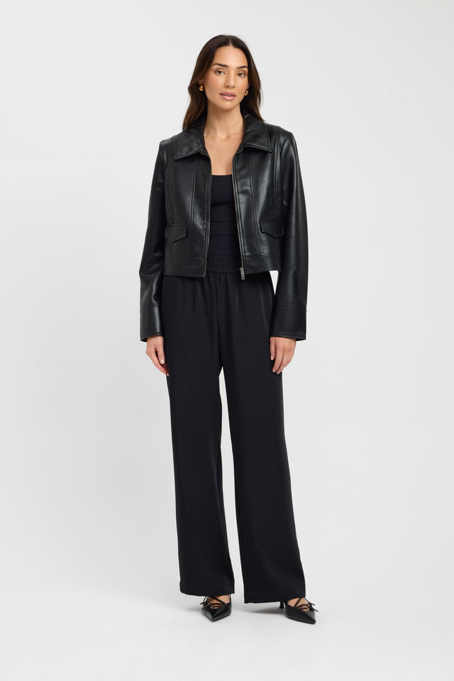 product Phoenix Staple Jacket Kookai Long sleeve Biker Regular white womens-coats-and-jackets 