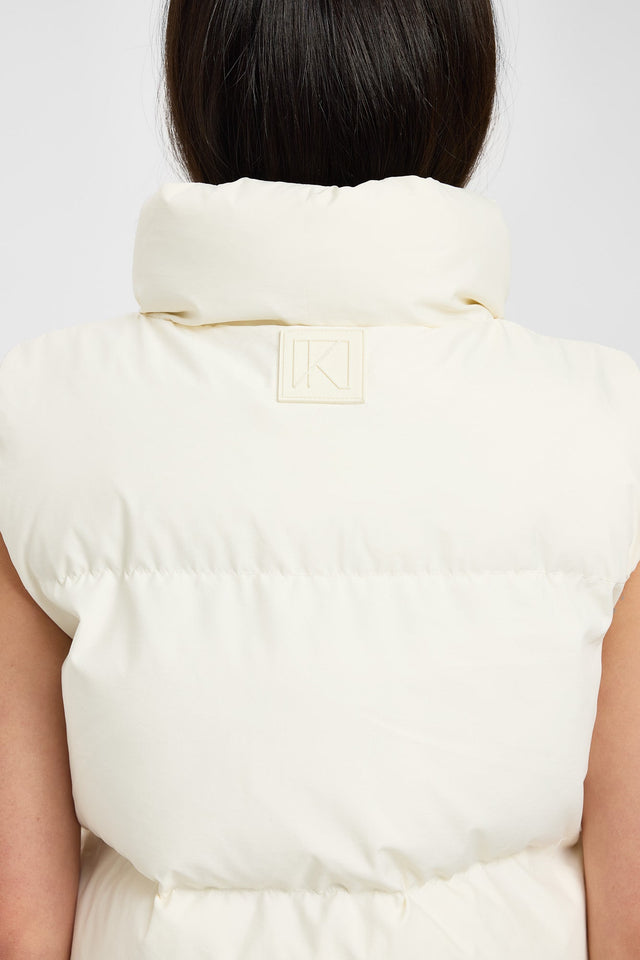 back Vermont Puffer Vest Kookai Sleeveless Regular womens-coats-and-jackets 