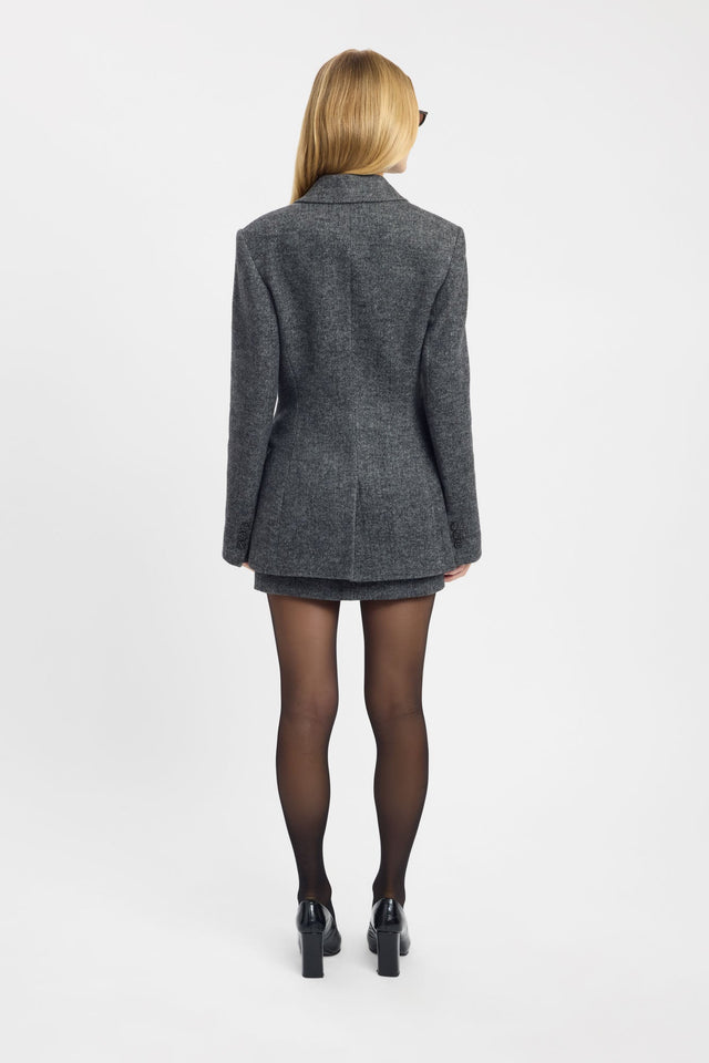 back Hudson Blazer Kookai Long sleeve Blazer Full length womens-coats-and-jackets 