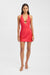 Palm Bead Mini Dress