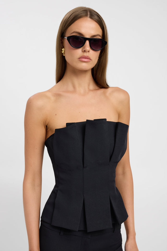 Ariel Pleat Top