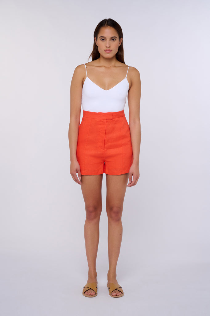 Short Taille Haute Palm